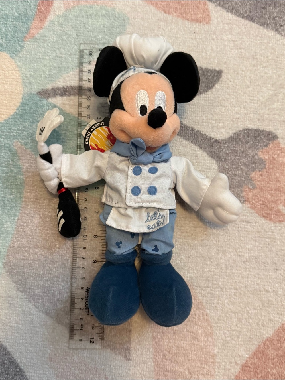 Vintage Disney Parks Chef Mickey Plush - Picture 7 of 9